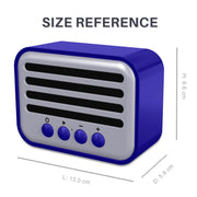 New Rixing NR-102 Mini TWS Bluetooth Speaker(Orange)