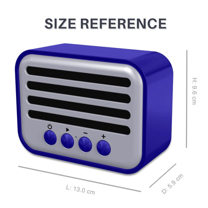 New Rixing NR-102 Mini TWS Bluetooth Speaker(Black) - free shipping - PMC Jewellery - Order now!