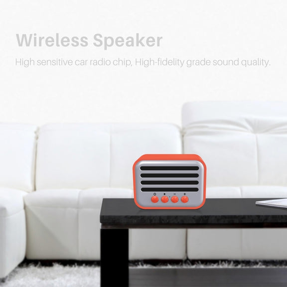 New Rixing NR-102 Mini TWS Bluetooth Speaker(Black)