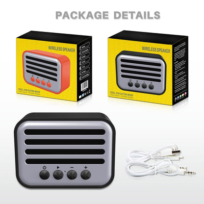 New Rixing NR-102 Mini TWS Bluetooth Speaker(Blue) - Desktop Speaker by NewRixing | Online Shopping South Africa | PMC Jewellery | Buy Now Pay Later Mobicred