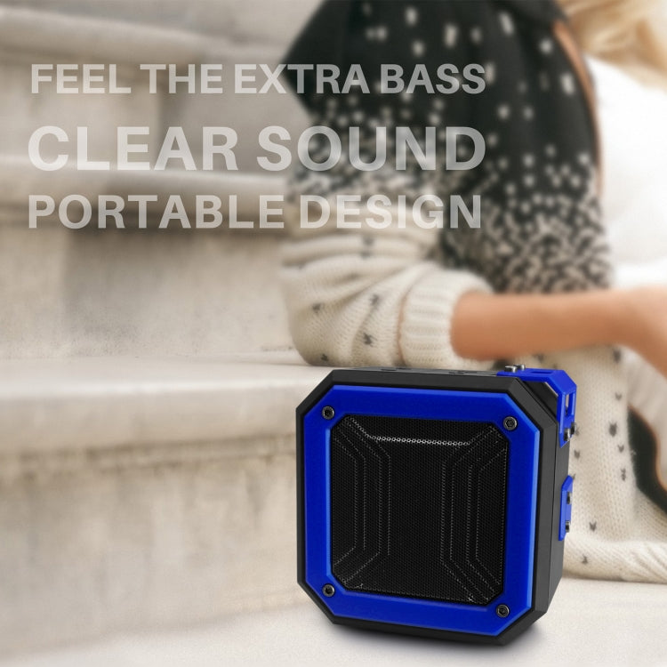New Rixing NR-103 Mini TWS Bluetooth Speaker with Lanyard(Black) - free shipping - PMC Jewellery - Order now!