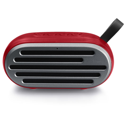 New Rixing NR-105 Mini TWS Metal Bluetooth Speaker Support Hands-free Call / FM(Red) - Desktop Speaker by NewRixing | Online Shopping South Africa | PMC Jewellery | Buy Now Pay Later Mobicred