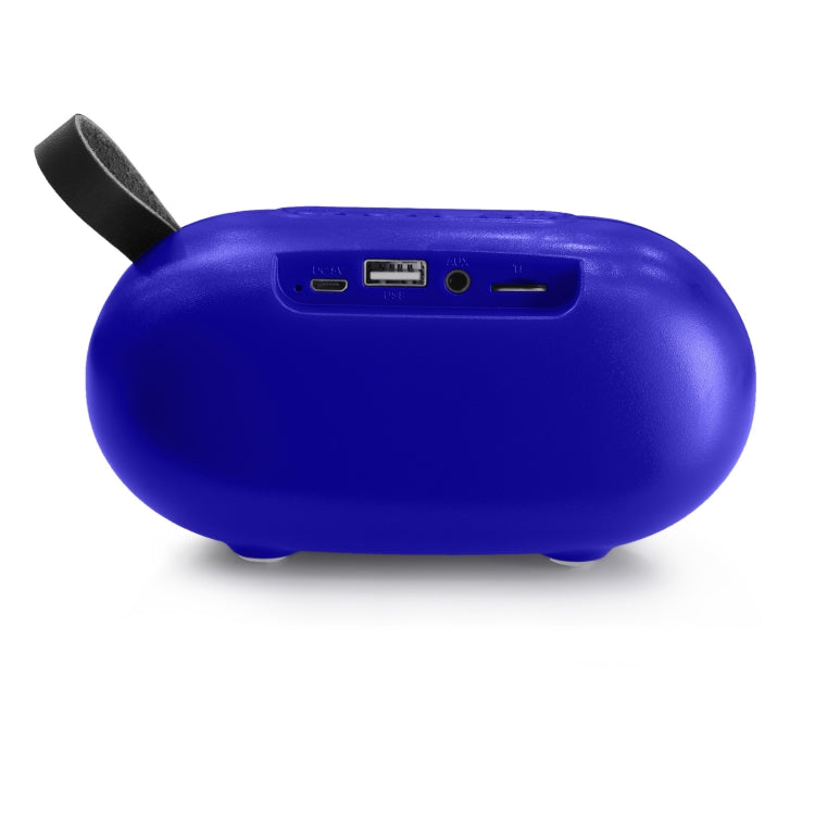 New Rixing NR-105 Mini TWS Metal Bluetooth Speaker Support Hands-free Call / FM(Blue) - free shipping - PMC TechLife - Order now!