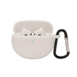 For OPPO Enco Air Anti-fall Wireless Earphone Silicone Protective Case with Hook(White) - free shipping - PMC TechLife - Order now!