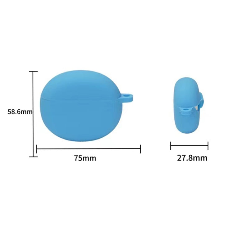 For OPPO Enco Air Anti-fall Wireless Earphone Silicone Protective Case with Hook(Sky Blue) - free shipping - PMC TechLife - Order now!