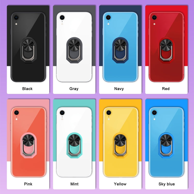 Universal Sticky 360-degree Rotatable Magnetic Ring Holder(Red) - Ring Holder by PMC TechLife | Online Shopping South Africa | PMC TechLife