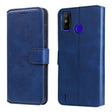 For Tecno Spark 6 Go Classic Calf Texture PU + TPU Horizontal Flip Leather Case with Holder & Card Slots & Wallet(Blue) - More Brand by PMC TechLife | Online Shopping South Africa | PMC TechLife | Buy Now Pay Later Mobicred