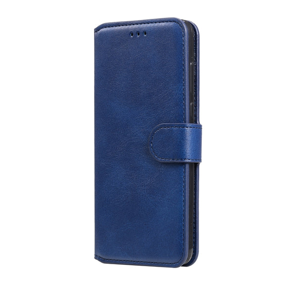 For Tecno Spark 6 Go Classic Calf Texture PU + TPU Horizontal Flip Leather Case with Holder & Card Slots & Wallet(Blue)
