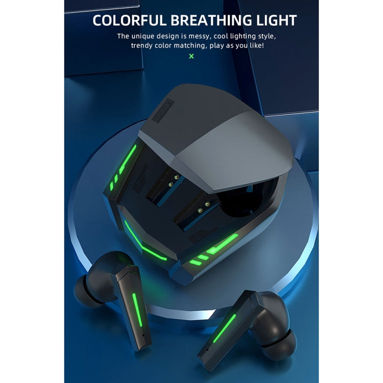 Original Lenovo XT80 TWS Game / Music Dual Mode Bluetooth Earphone with Breathing Light & Charging Box(Black) - free shipping - PMC TechLife - Order now!