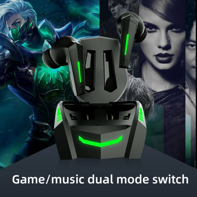 Original Lenovo XT80 TWS Game / Music Dual Mode Bluetooth Earphone with Breathing Light & Charging Box(Black) - free shipping - PMC TechLife - Order now!