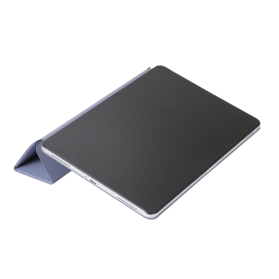 For Xiaomi Pad 5 / Pad 5 Pro Solid Color Magnetic Buckle Horizontal Flip Leather Case with Holder(Dark Blue)