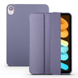 For iPad mini 6 / mini 2024 Honeycomb TPU Leather Tablet Case with 3-Folding Holder(Lavender Gray) - iPad mini 6 Cases by PMC TechLife | Online Shopping South Africa | PMC TechLife | Buy Now Pay Later Mobicred