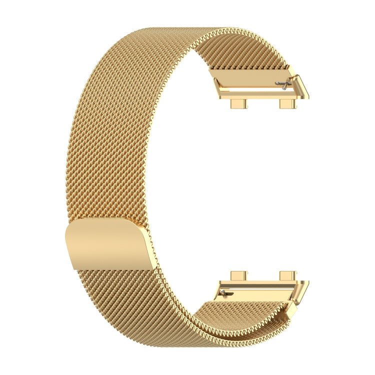 For OPPO Watch 2 42mm Milan Metal Watch Band(Gold) -  by PMC TechLife | Online Shopping South Africa | PMC TechLife | Buy Now Pay Later Mobicred