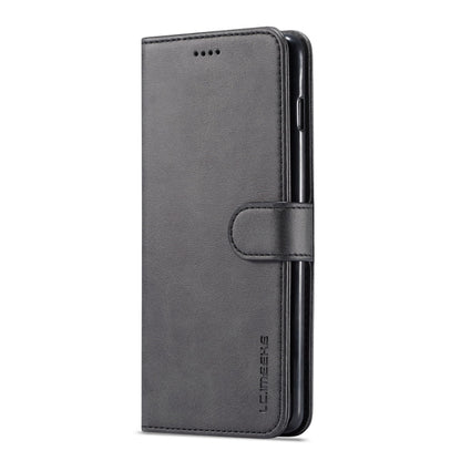 For Galaxy S10 LC.IMEEKE Calf Texture Horizontal Flip Leather Case, with Holder & Card Slots & Wallet(Black) - free shipping - PMC Jewellery - Order now!