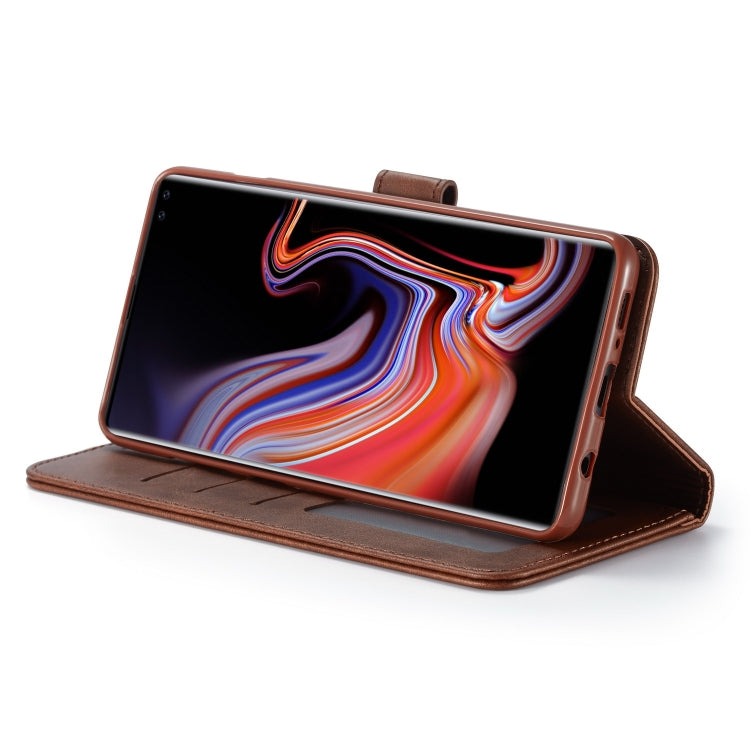 For Galaxy S10 LC.IMEEKE Calf Texture Horizontal Flip Leather Case, with Holder & Card Slots & Wallet(Black) - free shipping - PMC Jewellery - Order now!