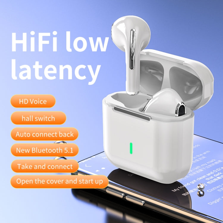 HXSJ Air-S4 Bluetooth 5.1 True Wireless HiFi Stereo Earphones with Charging Case(Black)