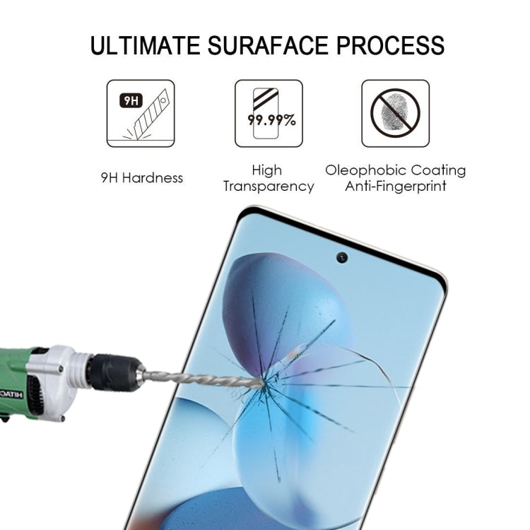 For Xiaomi Civi 25 PCS 3D Curved Edge Full Screen Tempered Glass Film(Black) -  by PMC TechLife | Online Shopping South Africa | PMC TechLife