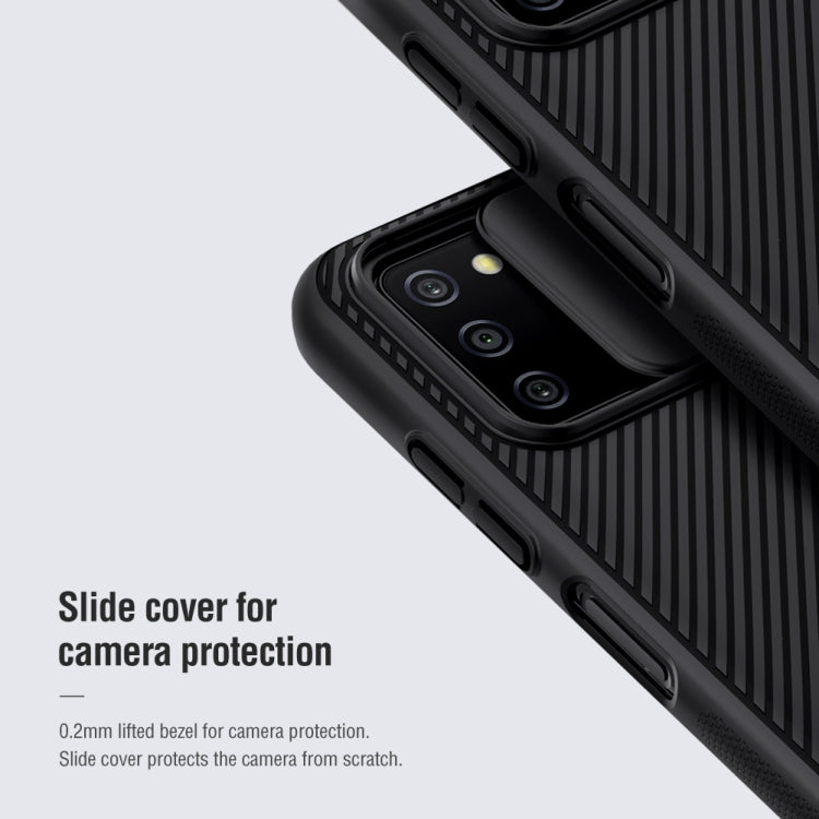 For Samsung Galaxy A03s / A037G NILLKIN Black Mirror Series PC Camshield Full Coverage Dust-proof Scratch Resistant Case(Black) - Galaxy Phone Cases by NILLKIN | Online Shopping South Africa | PMC TechLife | Buy Now Pay Later Mobicred