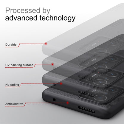 For Xiaomi Mi 11T / 11T Pro NILLKIN Frosted Concave-convex Texture PC Phone Protective Case(Black) - free shipping - PMC Jewellery - Order now!