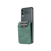 For Samsung Galaxy Z Flip3 5G AZNS Dream II Skin Feel PU+TPU Horizontal Flip PU Phone Case(Green)