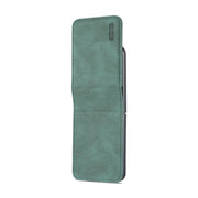 For Samsung Galaxy Z Flip3 5G AZNS Dream II Skin Feel PU+TPU Horizontal Flip PU Phone Case(Green)