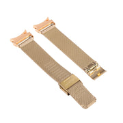 For Samsung Galaxy Watch4 40mm/44mm Double Insurance Buckle Milanese Watch Band(Gold)