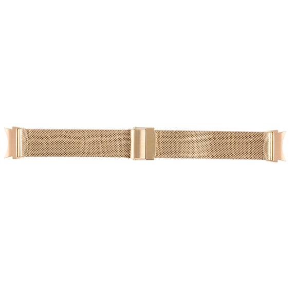 For Samsung Galaxy Watch4 40mm/44mm Double Insurance Buckle Milanese Watch Band(Gold)