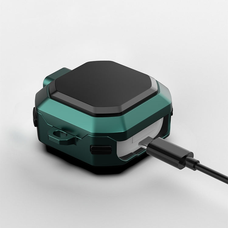 For Samsung Galaxy Buds Live / Buds 2 / Buds Pro / Buds 2 Pro Thunder Battlegear Anti-fall Earphones Protective Case with Switch (Pink) - Samsung Earphone Case by PMC TechLife | Online Shopping South Africa | PMC TechLife