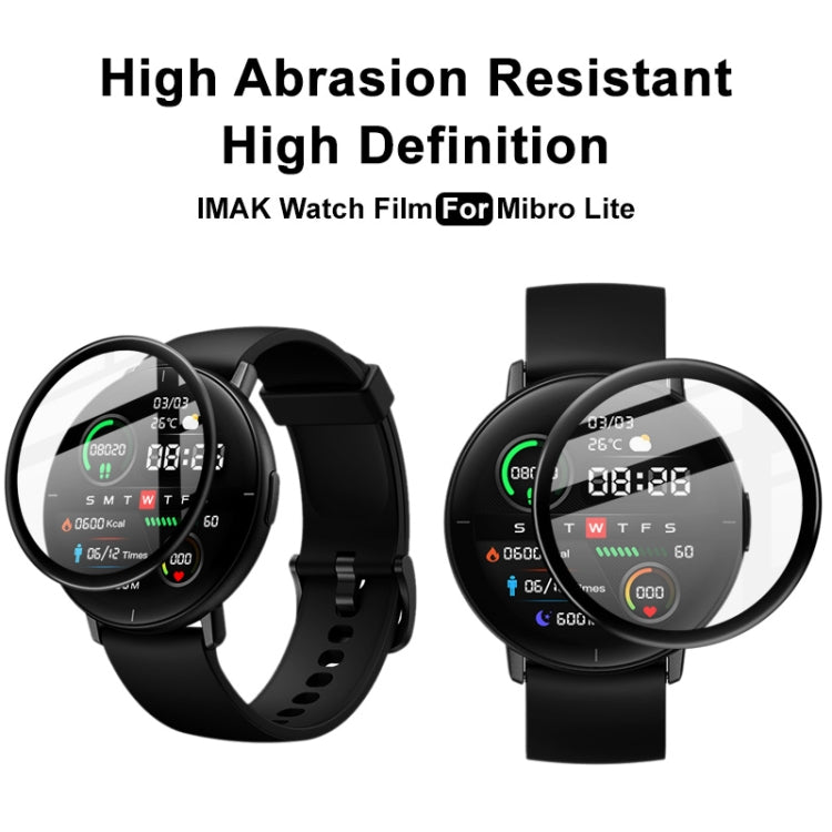 For Mibro Lite IMAK Plexiglass HD Watch Protective Film - Screen Protector by imak | Online Shopping South Africa | PMC TechLife | Buy Now Pay Later Mobicred