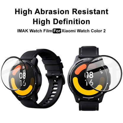 For Xiaomi Watch Color 2 IMAK Plexiglass HD Watch Protective Film - Screen Protector by imak | Online Shopping South Africa | PMC Jewellery | Buy Now Pay Later Mobicred