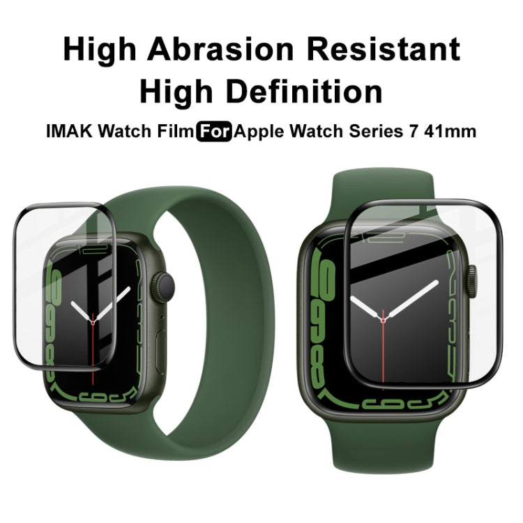 IMAK Plexiglass HD Watch Protective Film For Apple Watch 7 41mm