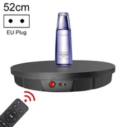 52cm Remote Control Electric Rotating Turntable Display Stand Video Shooting Props Turntable, Plug-in Power, Power Plug:EU Plug(Black)