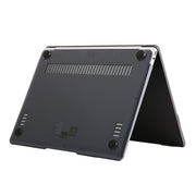 For Huawei MateBook 13s 2021 Shockproof Crystal Laptop Protective Case(Black)
