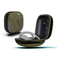 Mirror Surface Silicone + PC Wireless Earphone Protective Case for Beats Powerbeats Pro(Dark Green+Black) - Other Case by PMC TechLife | Online Shopping South Africa | PMC TechLife