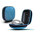 Mirror Surface Silicone + PC Wireless Earphone Protective Case for Beats Powerbeats Pro(Blue+Black) - Other Case by PMC TechLife | Online Shopping South Africa | PMC TechLife