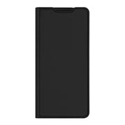 For Samsung Galaxy S22 5G DUX DUCIS Skin Pro Series Horizontal Flip Leather Phone Case with Holder & Card Slots(Black)