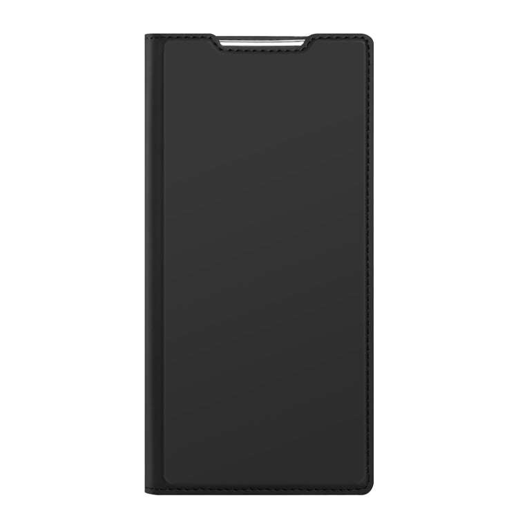 For Samsung Galaxy S22 Ultra 5G DUX DUCIS Skin Pro Series Horizontal Flip Leather Phone Case with Holder & Card Slots(Black) - free shipping - PMC TechLife - Order now!