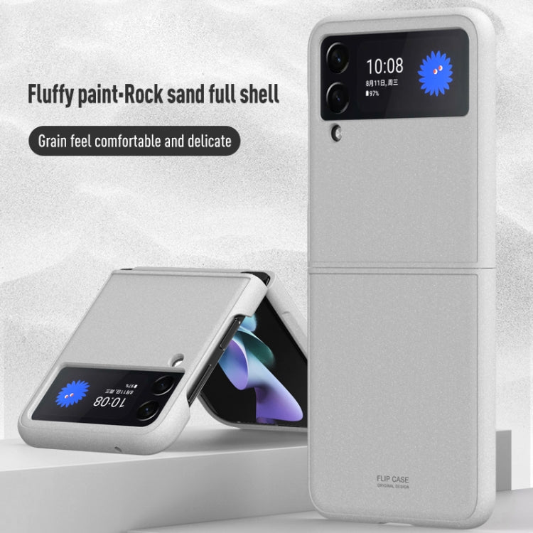 For Samsung Galaxy Z Flip3 5G Rock Sand All Inclusive Phone Case(Grey) - free shipping - PMC TechLife - Order now!