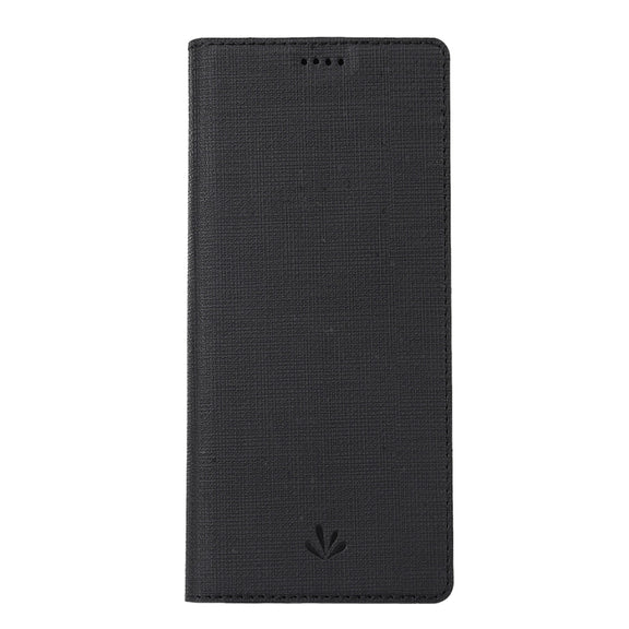 For Sony Xperia 5 ViLi Shockproof TPU + PU Horizontal Flip Protective Case with Card Slot & Holder(Black)