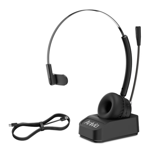 Anivia A8 Bluetooth Telephone Headset with Noise-cancelling Microphone(Black) - free shipping - PMC Jewellery - Order now!