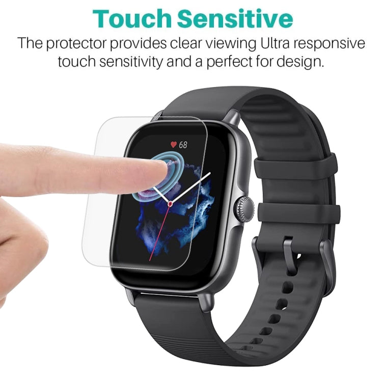Curved 3D Composite Material Soft Film Screen Protector For Amazfit GTS 3 - Screen Protector by ENKAY | Online Shopping South Africa | PMC Jewellery | Buy Now Pay Later Mobicred