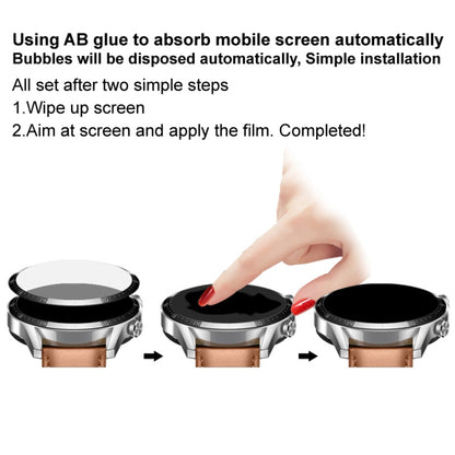For Amazfit GTR 3 Pro IMAK Plexiglass HD Watch Protective Film - Screen Protector by ENKAY | Online Shopping South Africa | PMC Jewellery | Buy Now Pay Later Mobicred