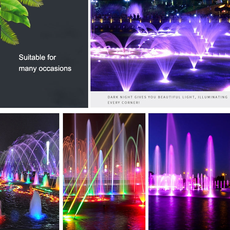 18W Landscape Colorful Color Changing Ring LED Aluminum Alloy Underwater Fountain Light(Colorful) - Underwater Lights by PMC Jewellery | Online Shopping South Africa | PMC Jewellery | Buy Now Pay Later Mobicred