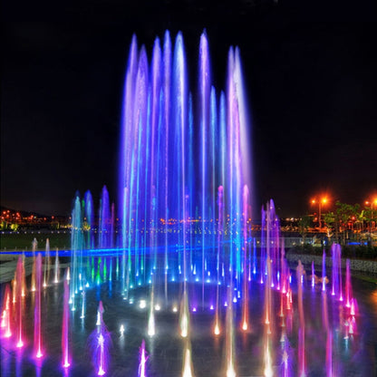 18W Landscape Colorful Color Changing Ring LED Aluminum Alloy Underwater Fountain Light(Colorful) - Underwater Lights by PMC Jewellery | Online Shopping South Africa | PMC Jewellery | Buy Now Pay Later Mobicred