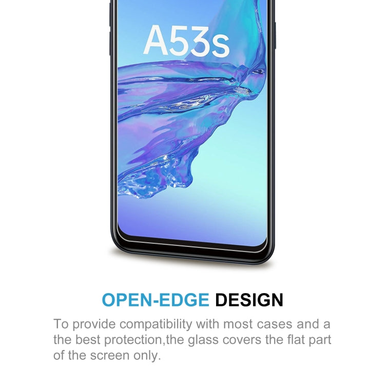 0.26mm 9H 2.5D Tempered Glass Film For OPPO A53s 5G - OPPO Tempered Glass by DIYLooks | Online Shopping South Africa | PMC TechLife | Buy Now Pay Later Mobicred