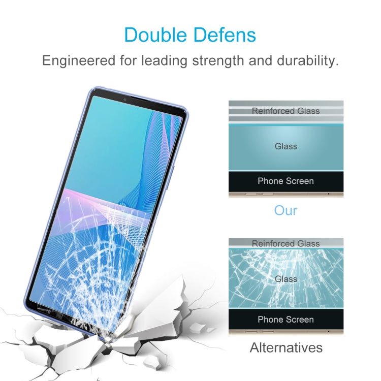 0.26mm 9H 2.5D Tempered Glass Film For Sony Xperia 10 III Lite - Sony Tempered Glass by DIYLooks | Online Shopping South Africa | PMC TechLife | Buy Now Pay Later Mobicred