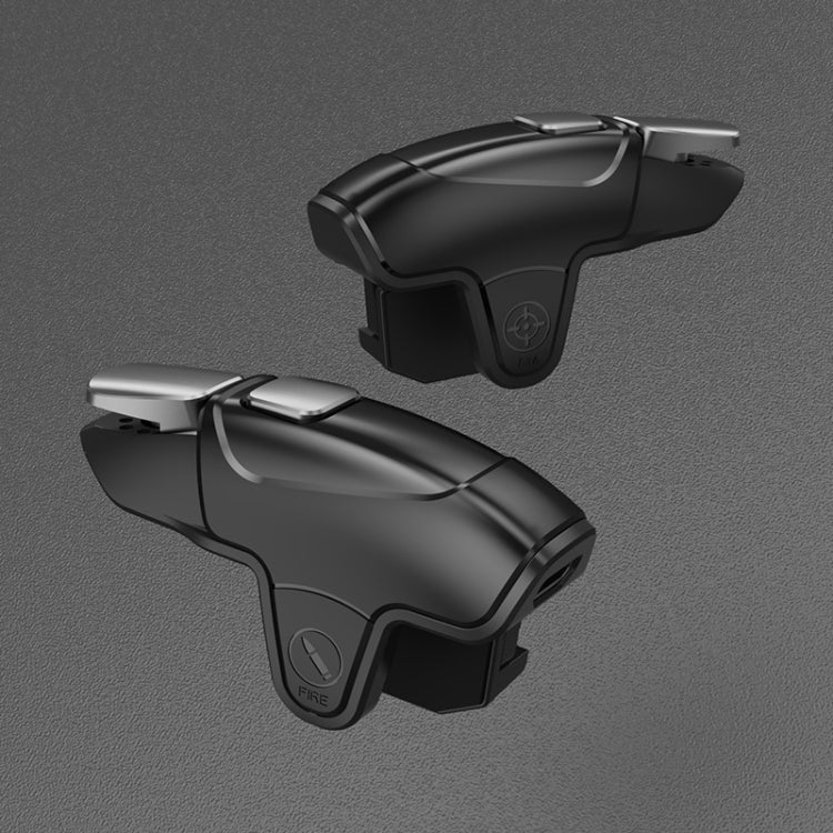 MeMo AK02 Burst Shooting Capacitive Mobile Phone Gamepad(Black) - Handle Shooter by PMC TechLife | Online Shopping South Africa | PMC TechLife