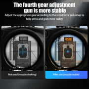 MeMo AK02 Burst Shooting Capacitive Mobile Phone Gamepad(Blue)