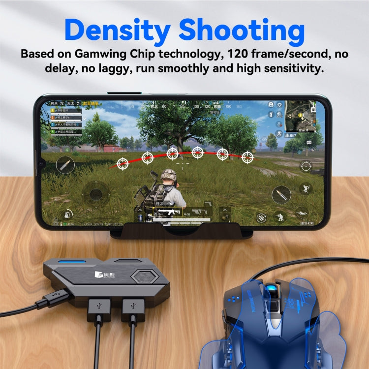GAMWING MixSE Bluetooth 5.0 Keyboard Mouse Converter Shooting Game Auxiliary Tool - free shipping - PMC Jewellery - Order now!