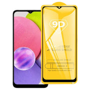 9D Full Glue Screen Tempered Glass Film For Samsung Galaxy A03 / A03 Core